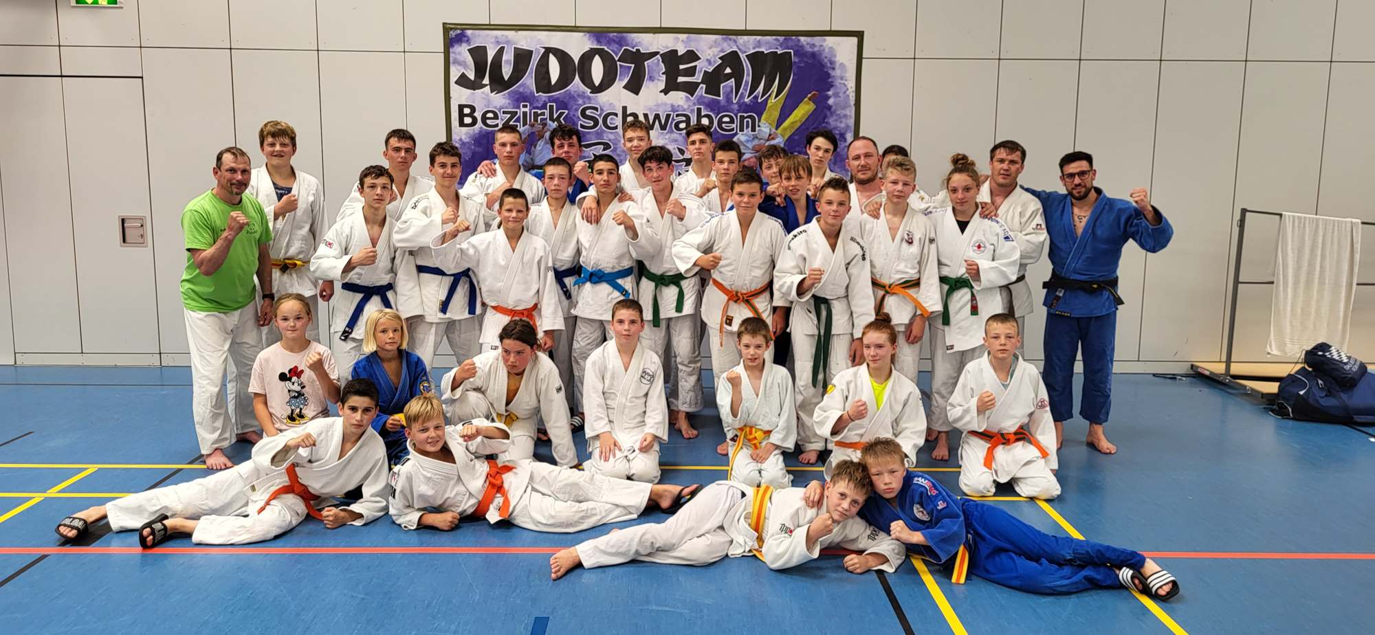 Judo-Jugend aus Judo-Schwaben trifft sich zum Wochenendlehrgang in Memmingen 2022